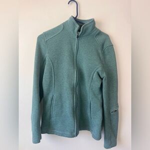 REI Women's Teal Zip Up Sweater Jacket No Sizw